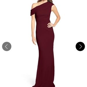 Katie May Burgundy Formal Dress